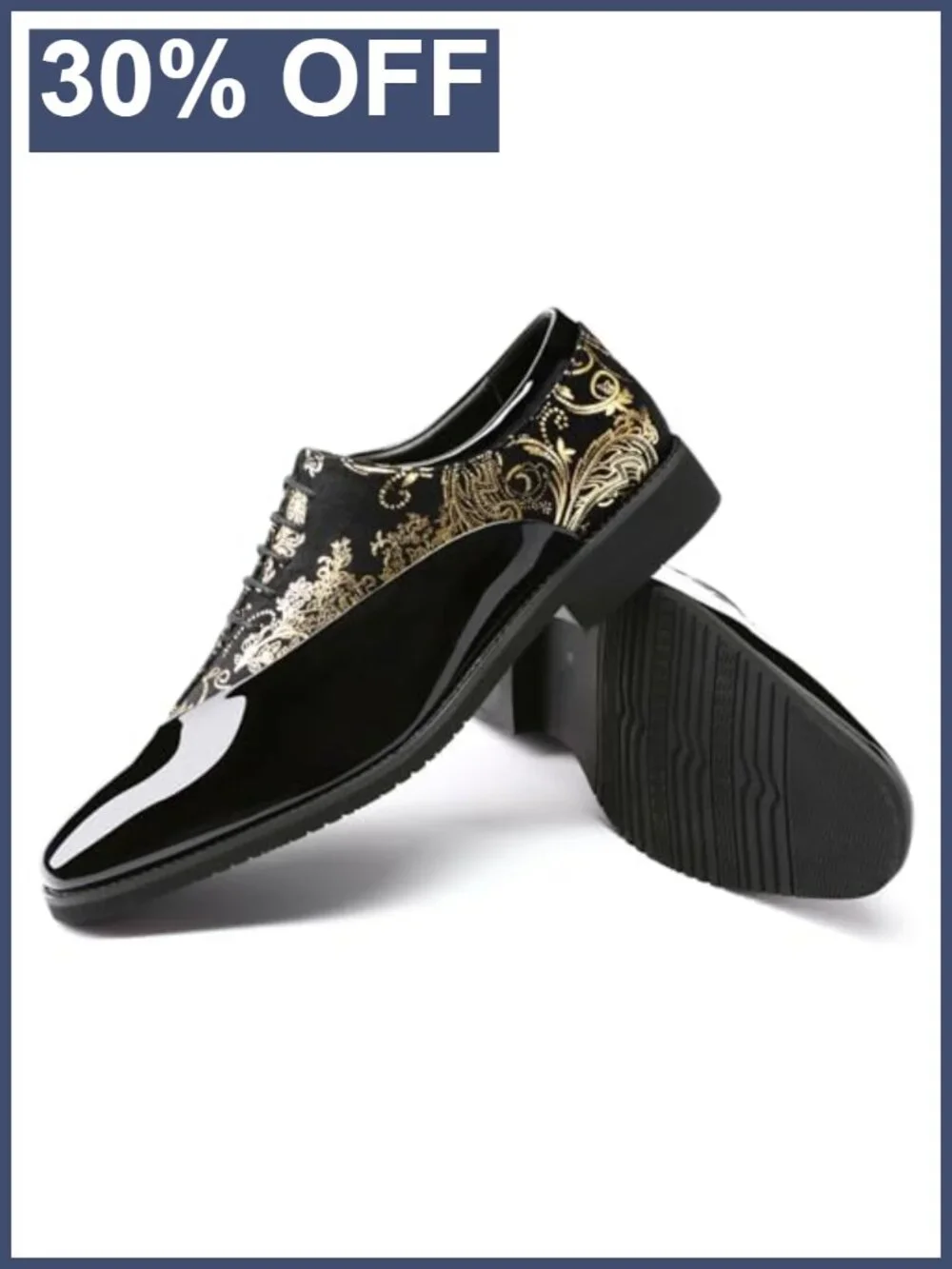Patent Velvet Oxford Formal Tuxedo Dress Shoes